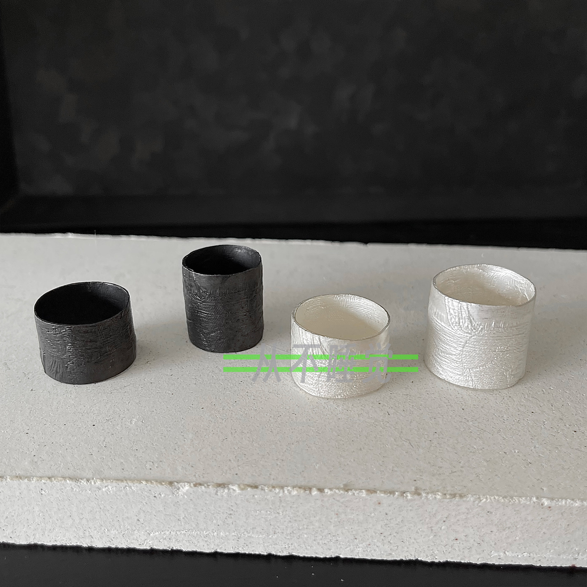 个性朋克Detaj风格纯银戒指