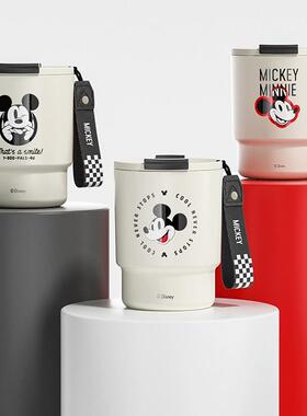 GERM迪士尼咖啡杯保温杯女生高颜值便携随行杯女外带吸管杯子水杯
