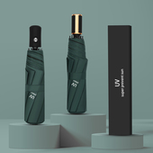 雨伞女全自动晴雨两用大号男折叠防晒定制logo做广告打样遮太阳伞