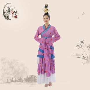 古典舞相和歌水袖舞蹈服古装汉唐演出服桃李杯荷花奖比赛铜雀伎女