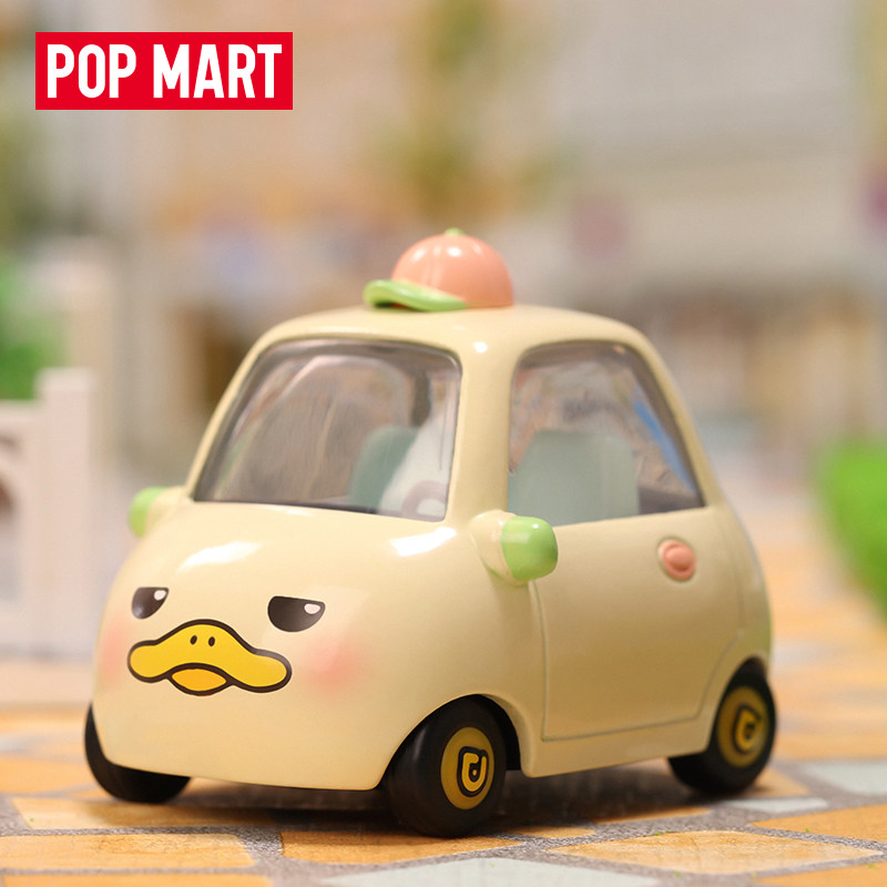 popmart泡泡玛特 popcar可爱私家车小汽车手办可动潮流玩具创意