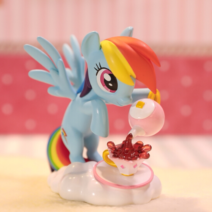 popmart泡泡玛特 小马宝莉悠闲的午后时光系列手办潮流玩具创意