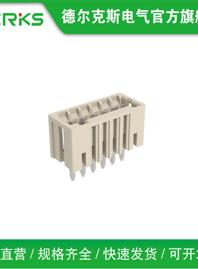 DERKS德尔克斯pcb焊接线路板接线端子YE7240-250插拔式针座8EDGK