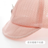 Летняя солнцезащитная шляпа, дышащий детский милый тонкий солнцезащитный крем для мальчиков