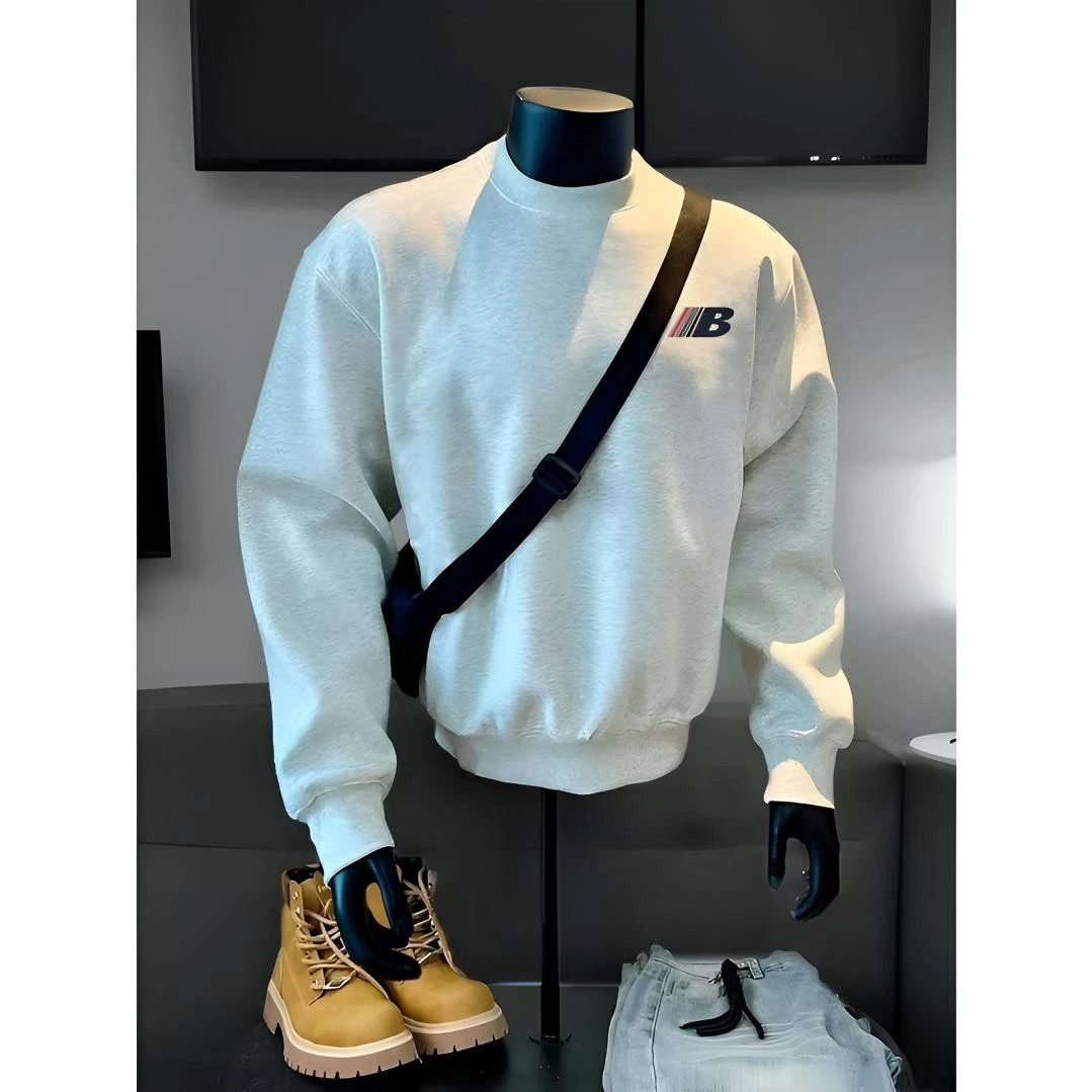 港风潮ins卫衣圆领男女牌加绒