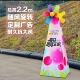 创意2.2m随风旋转景观风车定制广告耐久抗大风户外景观摆件装 饰