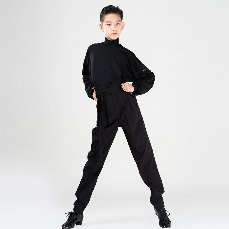 歌瑞亚拉丁训练服长袖蝙蝠长袖