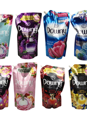 越南进口Downy当妮衣物护理柔顺剂洗衣液伴侣香味持久留香包邮