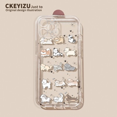 适用苹果16手机壳透明全包