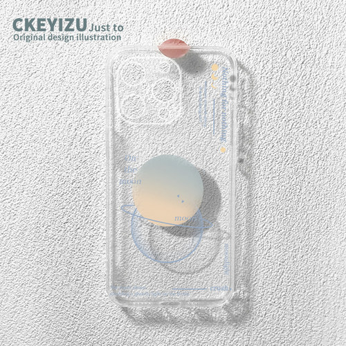 适用于手机壳流星透明壳苹果14