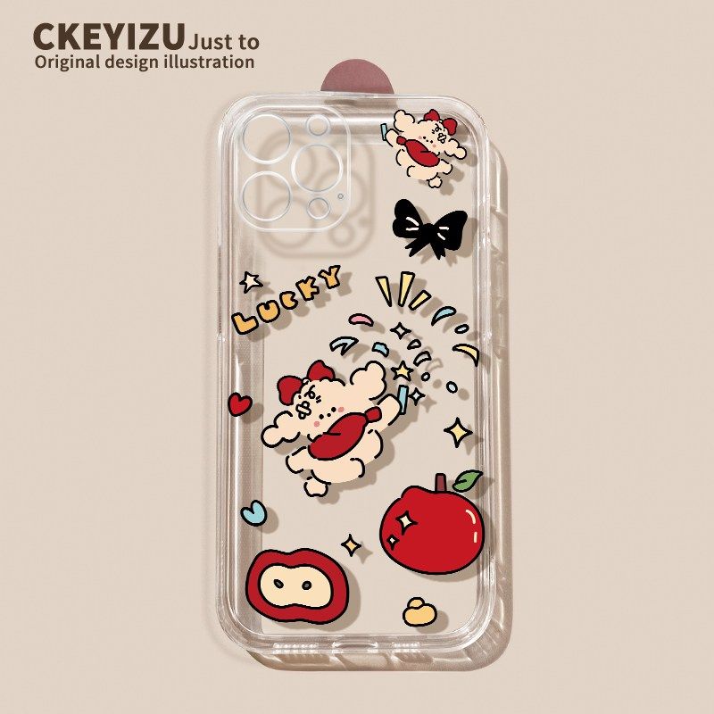 适用红米k80手机壳透明全包