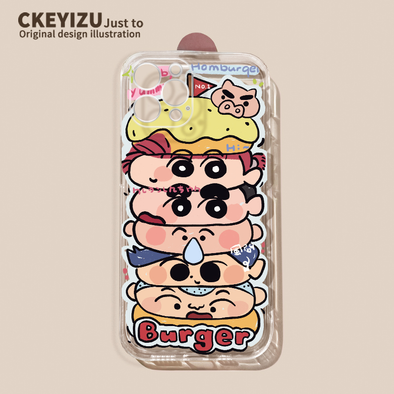 适用于苹果15手机壳iPhone 14promax全包13mini可爱卡通12pro新款11pro透明7/8p防摔se3硅胶xs秋冬plus超薄6s