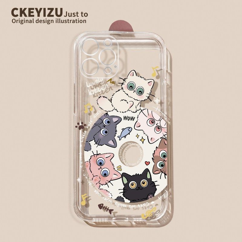 适用红米k80手机壳透明全包