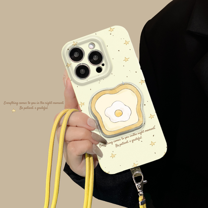 菲林壳适用苹果15手机壳面包