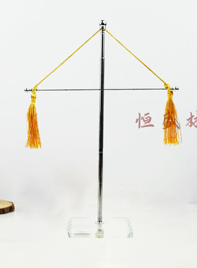 铜镀铬俱乐部透明底座水晶伸缩