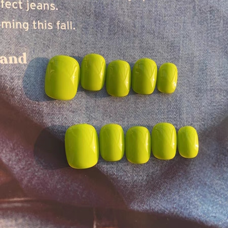 Fairy&amp;amp;middot;实拍春秋高级感纯色牛油果色显白手工