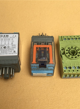 C3-A30DX RELECO电磁小型继电器+底座
