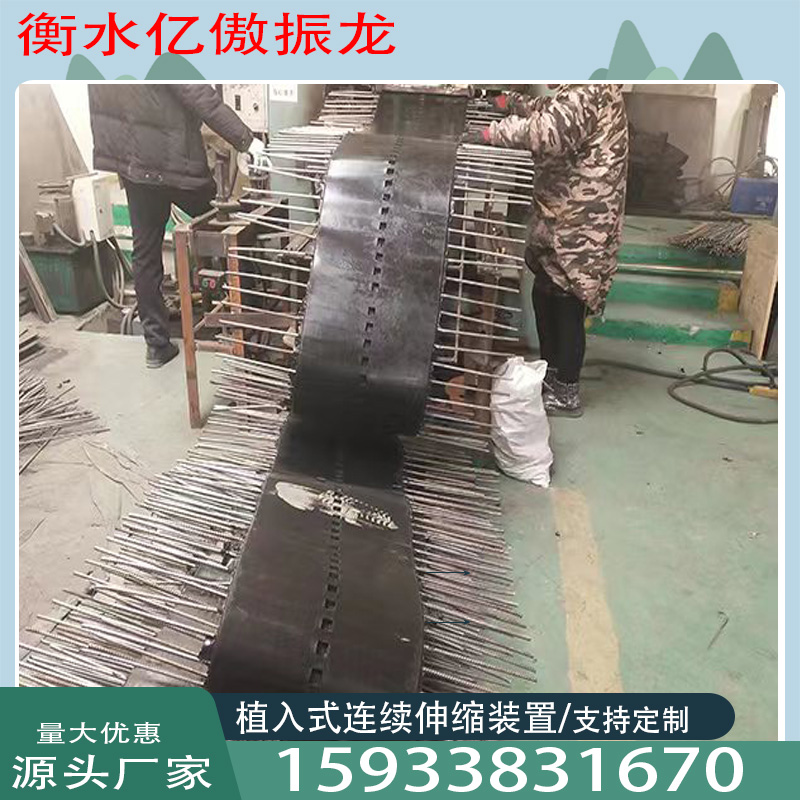 植入式连续伸缩装置桥梁伸缩缝