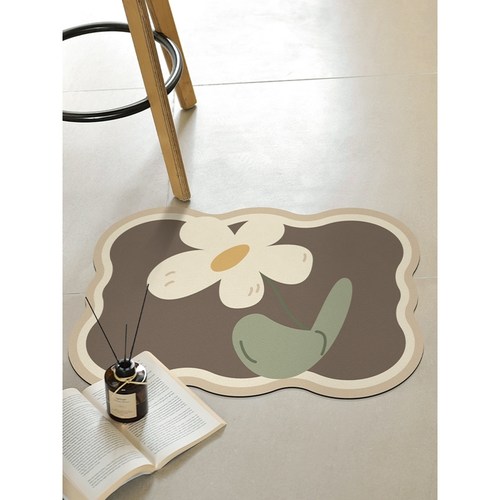 toilet door mat Bath Bathroom Floor Shower Rug guard carpet