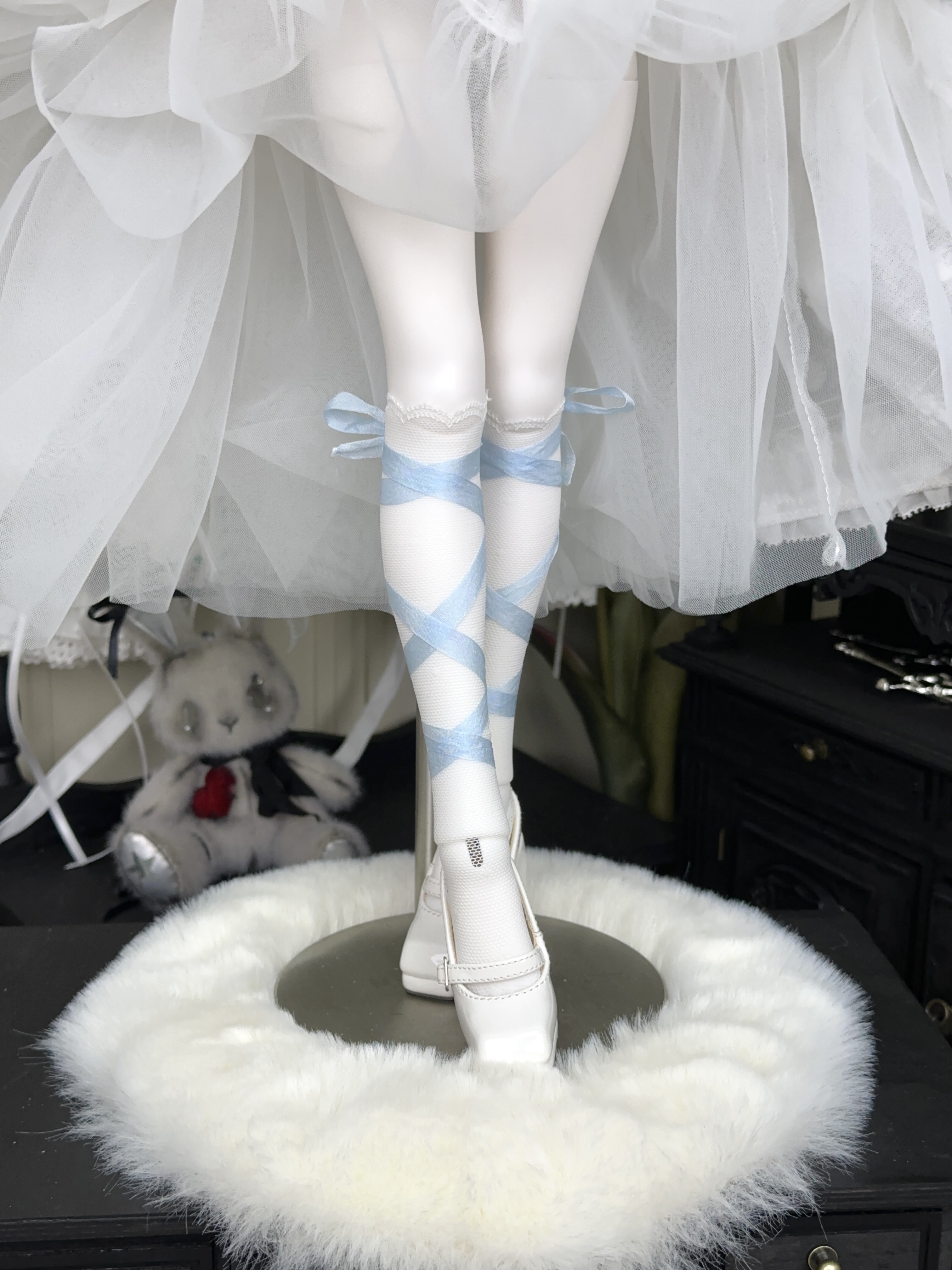 【海棠疏雨】bjd4分袜子蕾丝袜四分普四大四娃衣配饰熊妹mdd