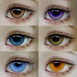 【云朵朵】云梦集 bjd眼珠真人风手刻眼纹 2对包邮 工期约60天