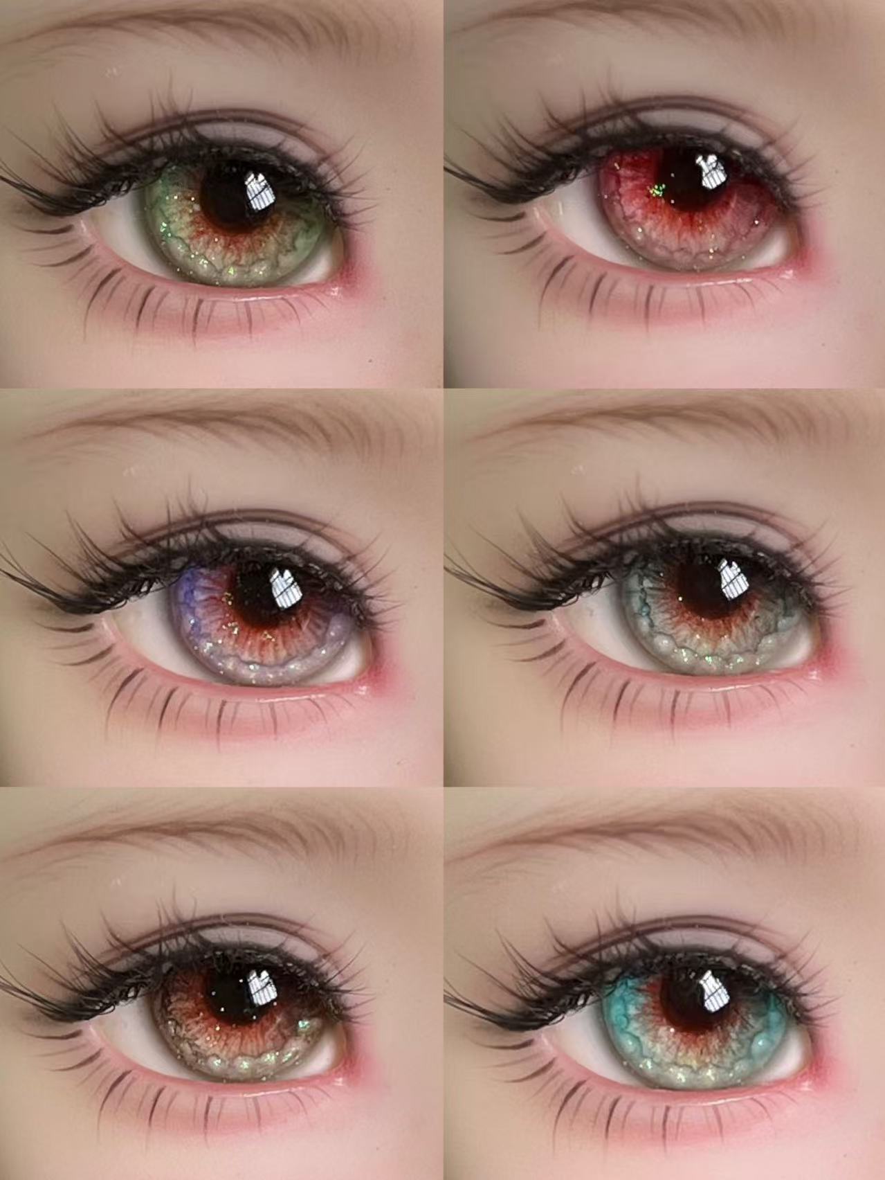 【清单中】bid眼珠仿玻璃眼珠真人风高透2对包邮，工期约20天