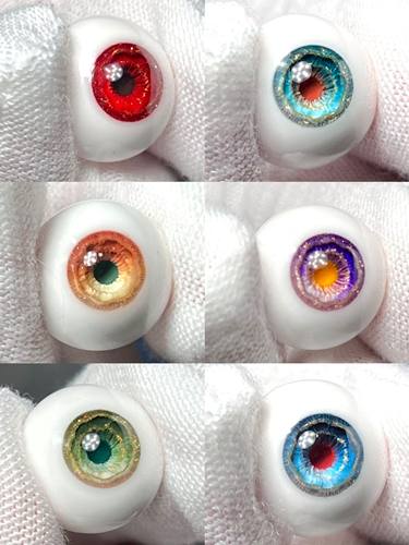 【花语眼】珍宝系列bjd眼珠手刻眼纹真人款，3对包邮工期30天