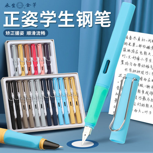 永生软胶正姿钢笔小学生专用
