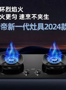 Vatti/华帝 i10309L/i10309家用嵌入式燃气双灶台嵌两用灶气灶具