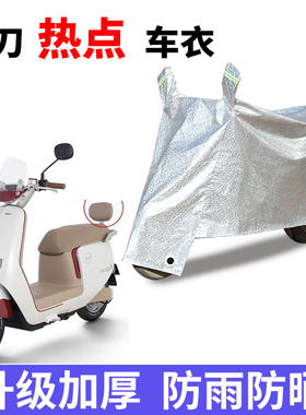 适用小刀热点TDT24322Z电动车防晒车衣XD1000DQT-55遮阳防水罩