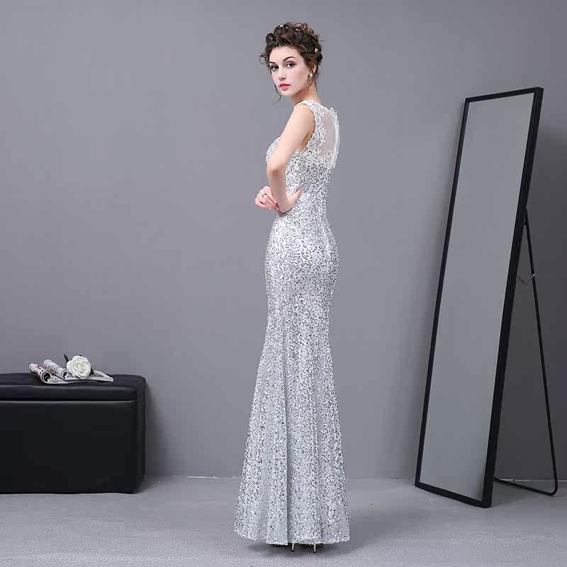 礼服女2019新款鱼尾包臀显瘦年会宴会新娘舞台演出服主持人晚礼服在类目 女装/女士精品, 婚纱/旗袍/礼服, 礼服/晚装中 - 来自Buy2taobao.com提供专业的淘宝代购服务