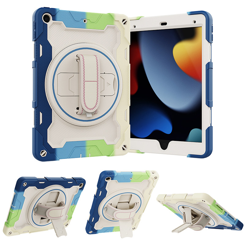 适用iPad10.2保护套手持托挂肩绳