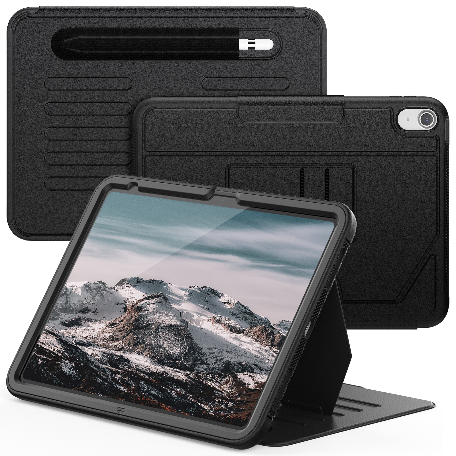 适用2025苹果ipad11代保护套带笔槽防摔ipad10平板电脑十代10.9英寸全包边软壳硅胶智能休眠皮套折叠支架