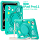 7平板电脑ipadPro11英寸全包边软套硅胶旋转支架手环持4 适用2025苹果ipad Pro11保护壳卡通带笔槽防摔Air5