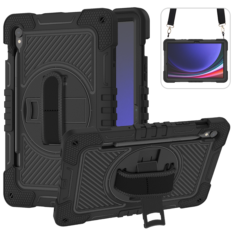 保护套带笔槽全包边软壳旋转支架