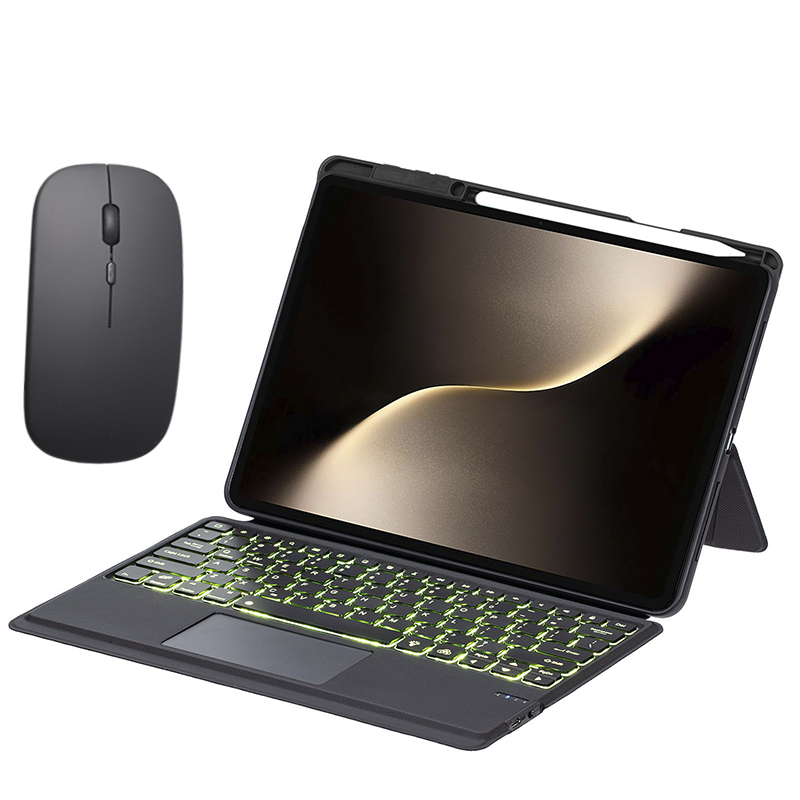 保护套带笔槽蓝牙键盘触摸板鼠标