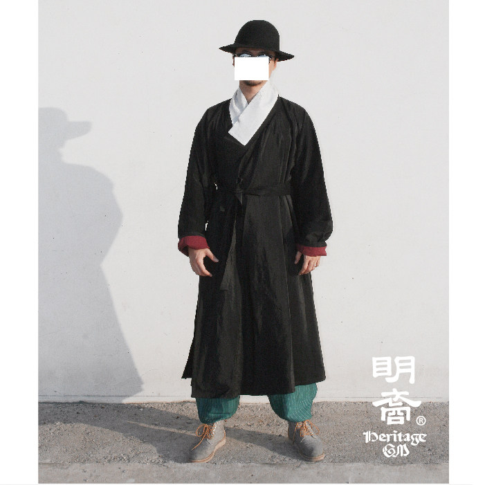 【分码预订+定制】明裔汉服 交领长袄 秋冬直裰 汉服秋装
