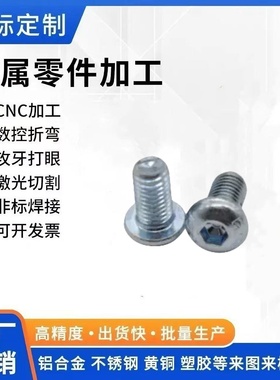 TAR13-M3-L5 TAR13-M3-L8 13-M3-L12内六角平圆头螺钉