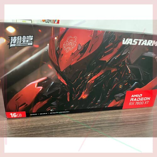 议价瀚凯7800XT 16g 箱说全 成色新