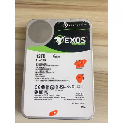 议价希捷企业级 12TB ST12000NM001G