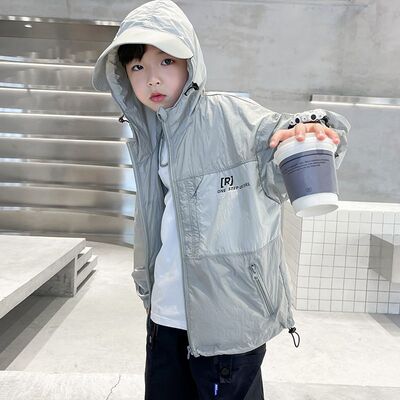 童装男童夏装防晒衣外套2025新款儿童薄款夏款防晒服中大童夏季潮