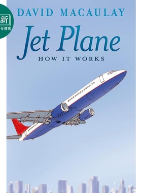 预售 大卫.麦考利 喷气式飞机 工作原理 Jet Plane How It Works 英文原版 儿童科普绘本 科学知识百科图画书 进口童书 又日新