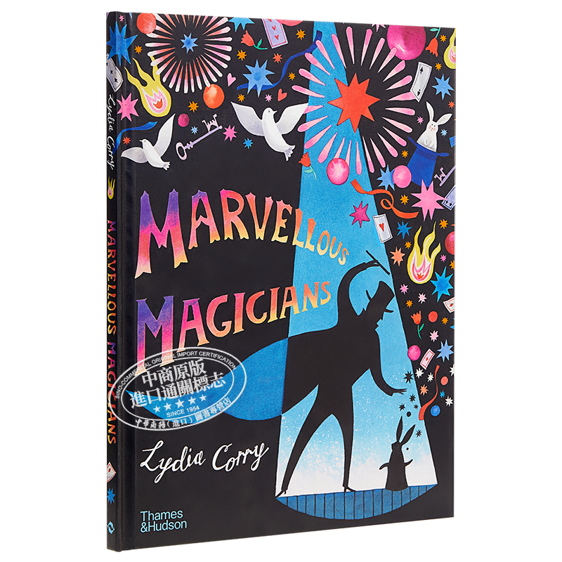 Lydia Corry Marvellous Magicians 奇妙的魔术师伟大的魔术师 精品绘本 儿童魔术知识科普 精装 英文原版 7-12岁