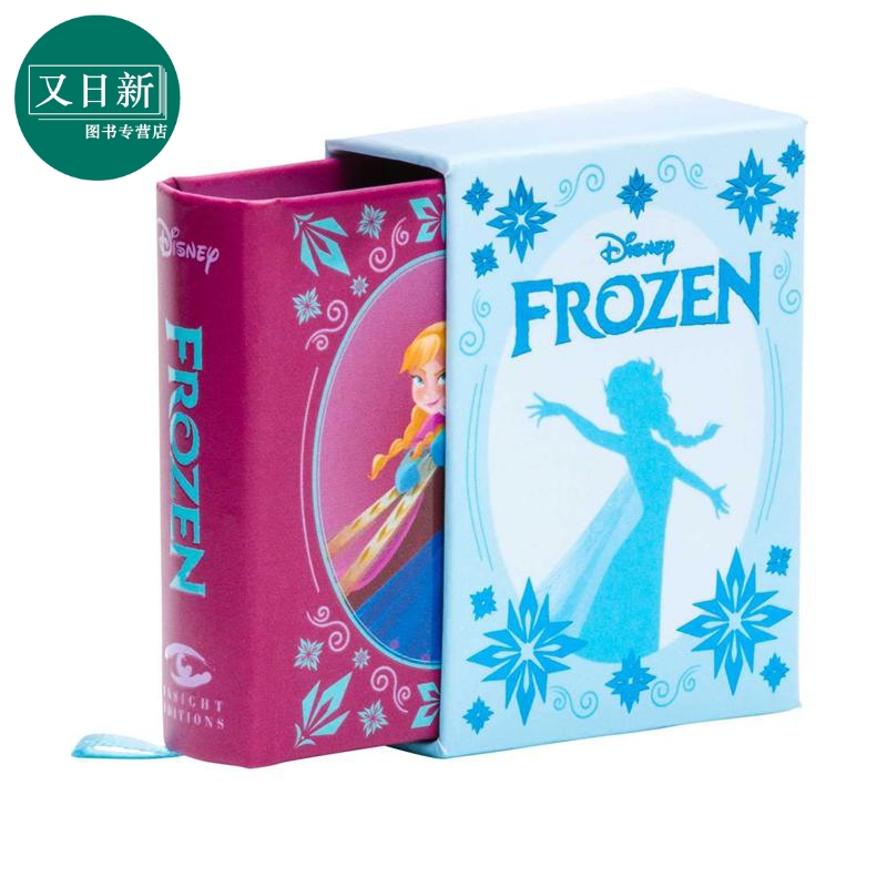 迪士尼冰雪奇缘迷你书 Disney Frozen Tiny Book英文原版 Insight Editions中商原版又日新