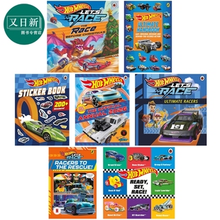 漫画章节书 又日新 风火轮主题童书 进口童书 贴纸活动书 年鉴手册 绘本故事书 儿童卡通动画 英文原版 Wheels Hot