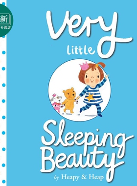 Sue Heap Very Little Sleeping Beauty 小小睡美人 儿童绘本 经典童话故事改编 小初文学 进口图书英文原版4-7岁 又日新