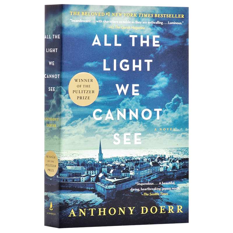 所有我们看不见的光英文原版小说 英文版 All the Light We Cannot See 普利策奖 英文原版书 畅销书 Anthony Doerr 又日新