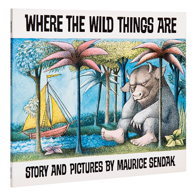 野兽国 英文原版 Where the Wild Things Are 凯迪克金奖绘本 野兽出没的地方Maurice Sendak莫里斯桑达克吴敏兰推荐 又日新?