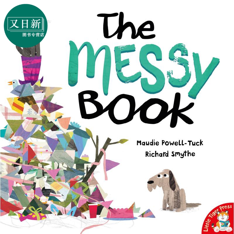 The messy book 一定要收拾吗 英文原版儿童绘本 Maudie Powell Tuck 又日新 书籍/杂志/报纸 原版其它 原图主图