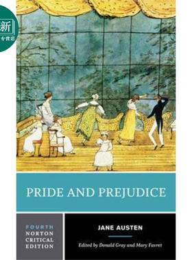 傲慢与偏见 诺顿文学解读系列 英文原版 Pride and Prejudice Jane 又日新